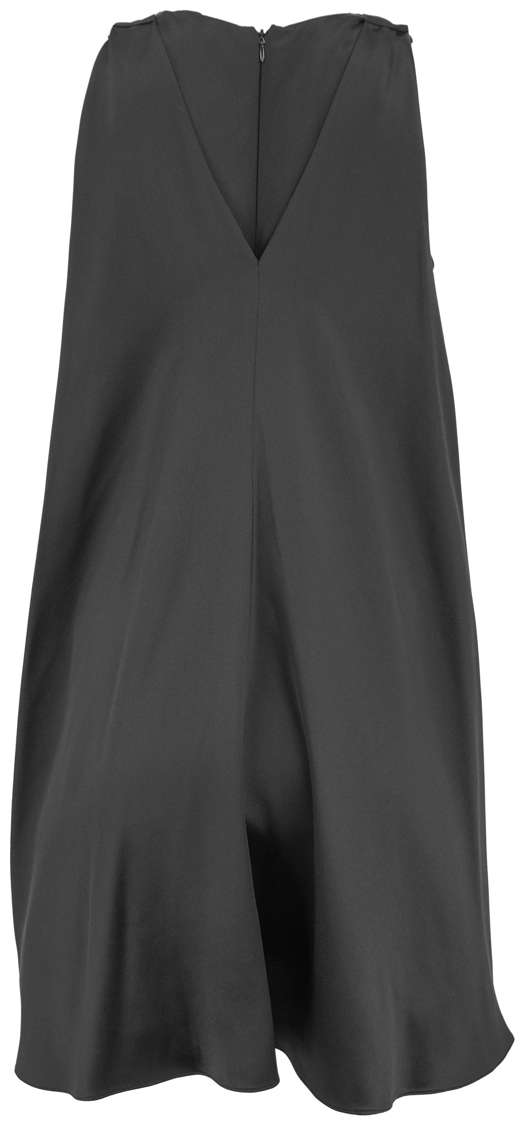 Alejandra Alonso Rojas Silk Mini Dress with Cape in Black - Discounts on Alejandra Alonso Rojas at UAL
