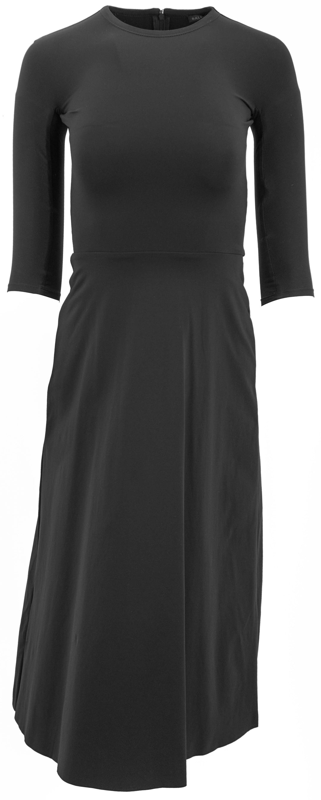 Balenciaga Midi Dress in Black - Discounts on Balenciaga at UAL