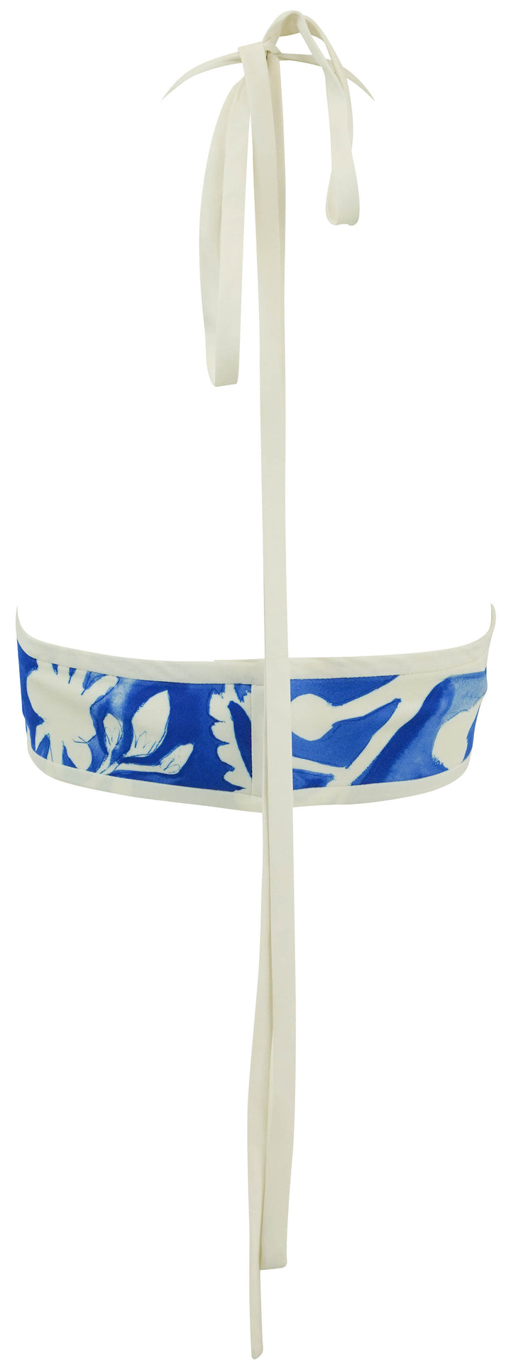 Rosie Assoulin O'delia Halter Top in Marine Blue - Discounts on Rosie Assoulin at UAL