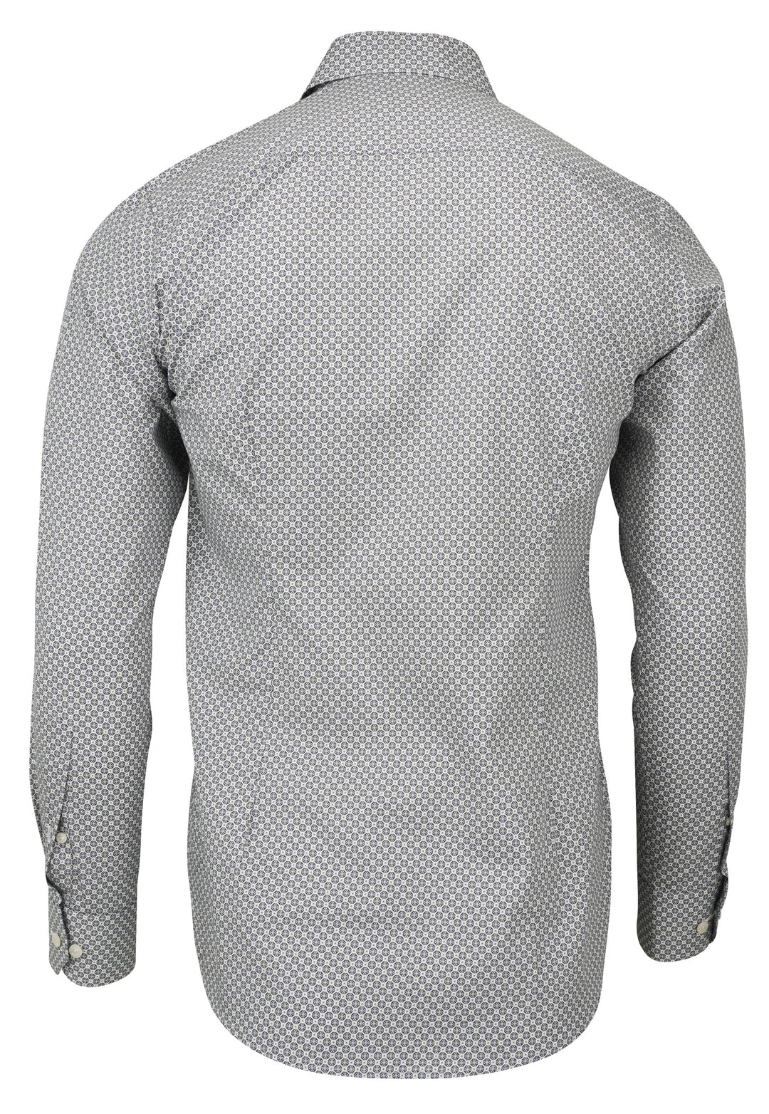Eton Medallion Shirt in Blue/White - Discounts on Eton at UAL