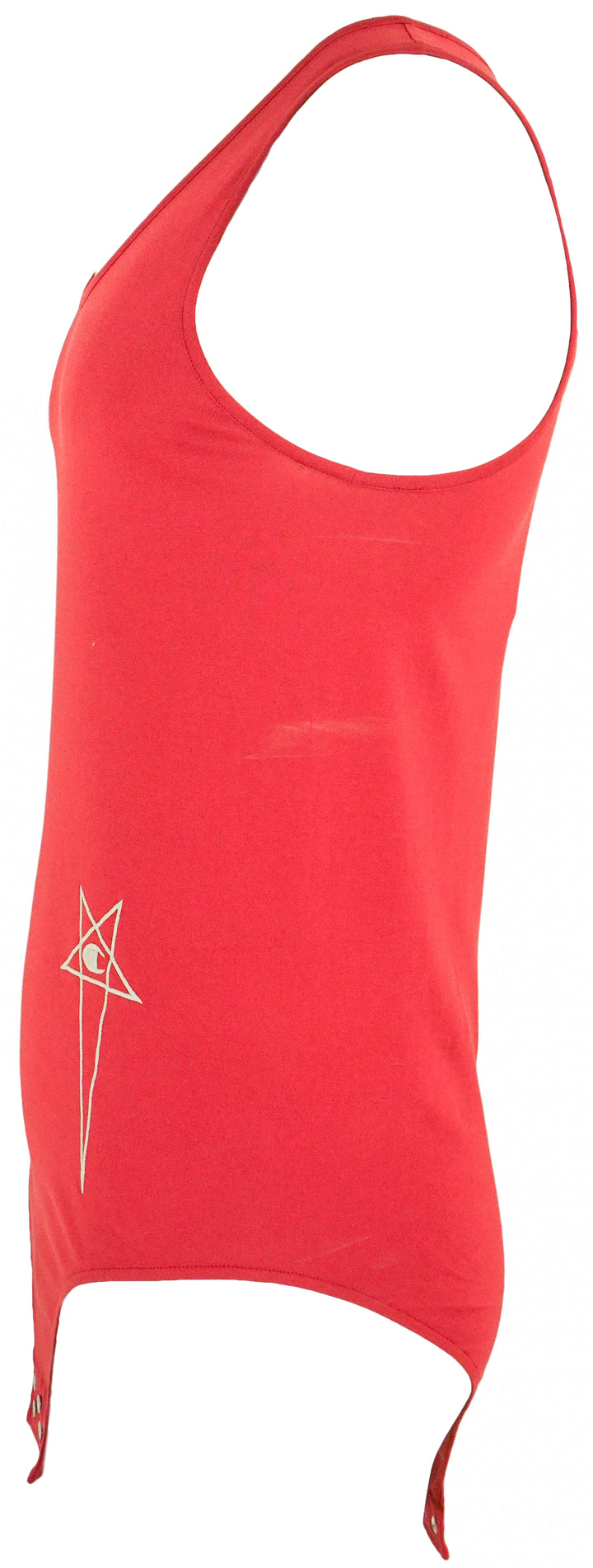 Rick Owens x Champion Basketball Tank in Red - Discounts on Rick Owens at UAL