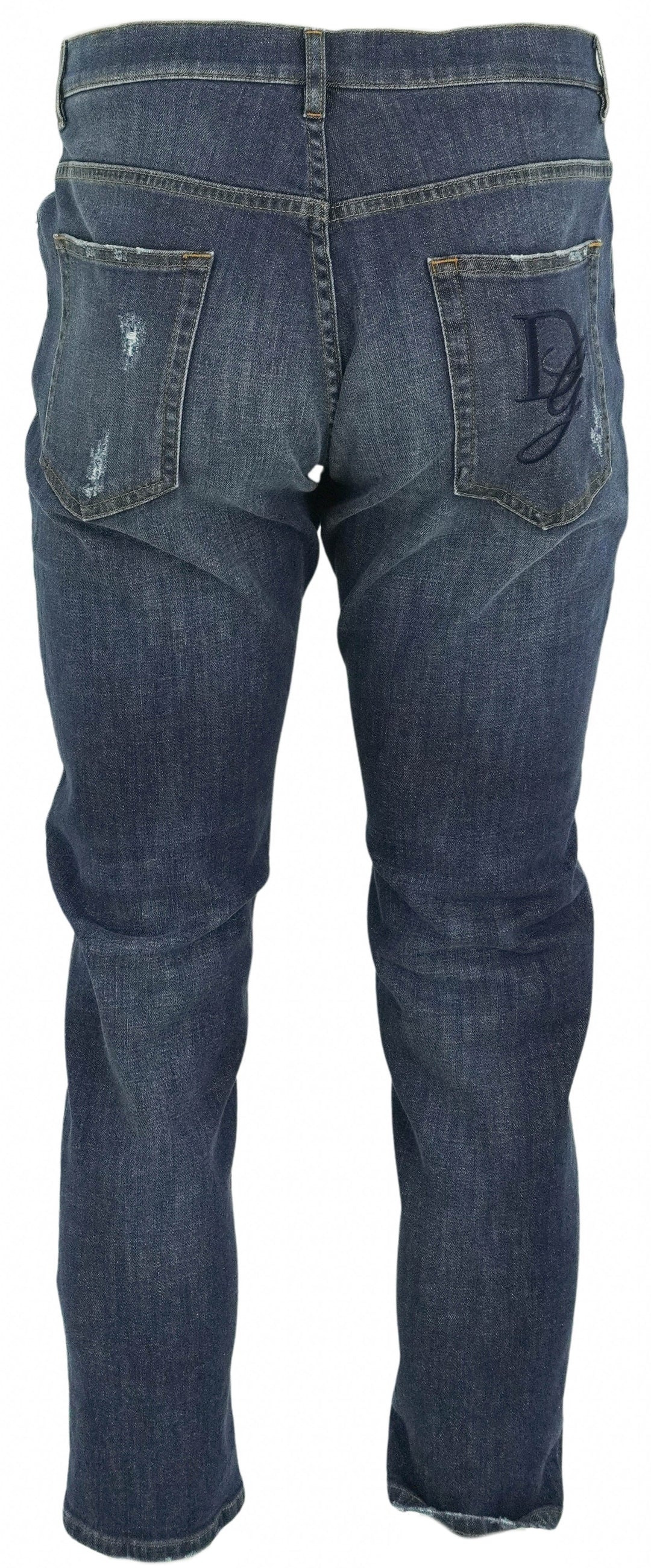 Dolce & Gabbana Loose Denim in Blue - Discounts on Dolce & Gabbana at UAL