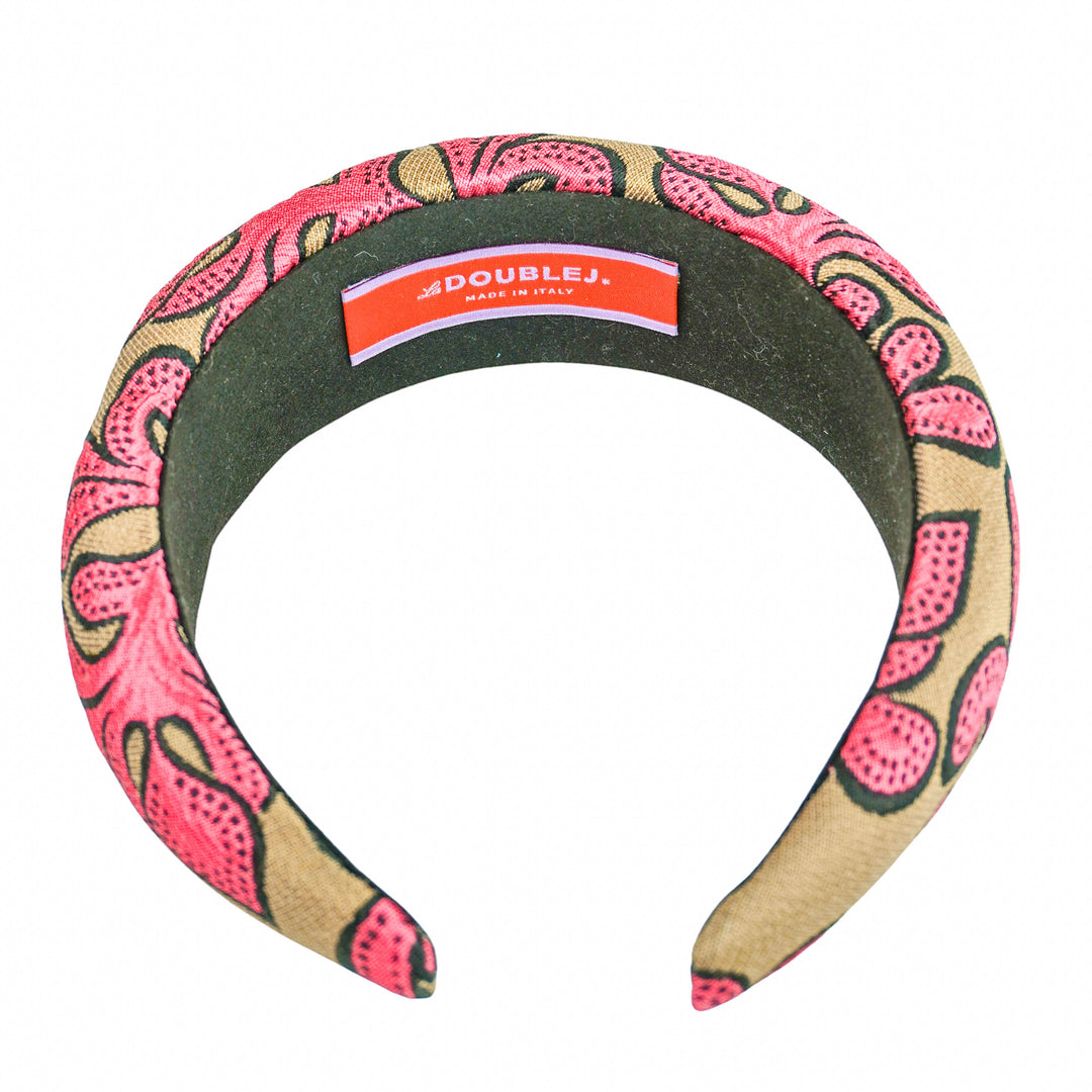 La DoubleJ Medici Headband in Herald Jacquard