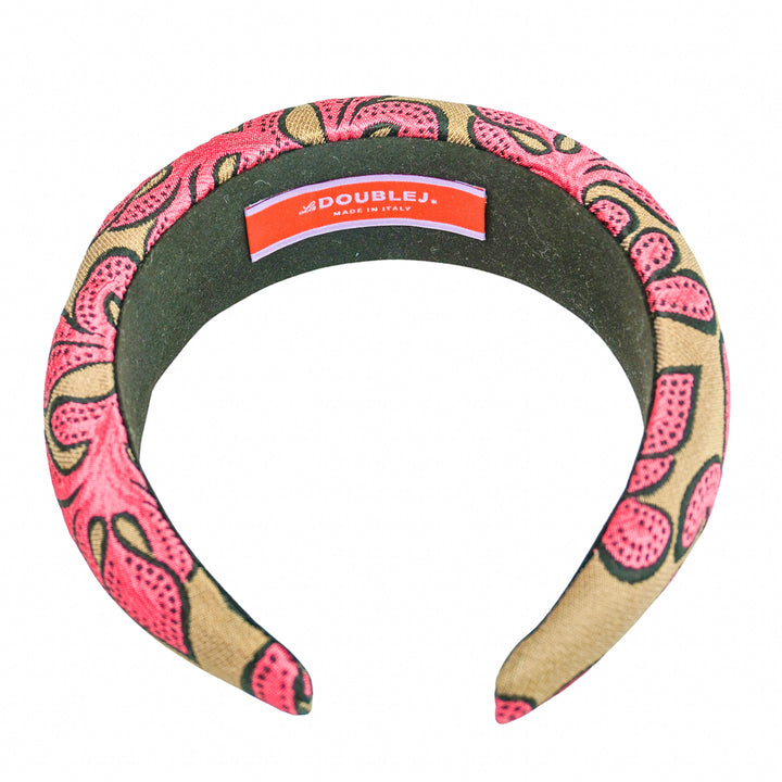 La DoubleJ Medici Headband in Herald Jacquard