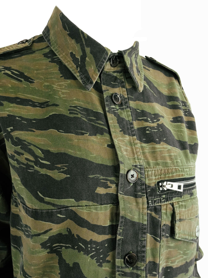 Zadig & Voltaire Troy Jacket in Camo - Discounts on Zadig & Voltaire at UAL