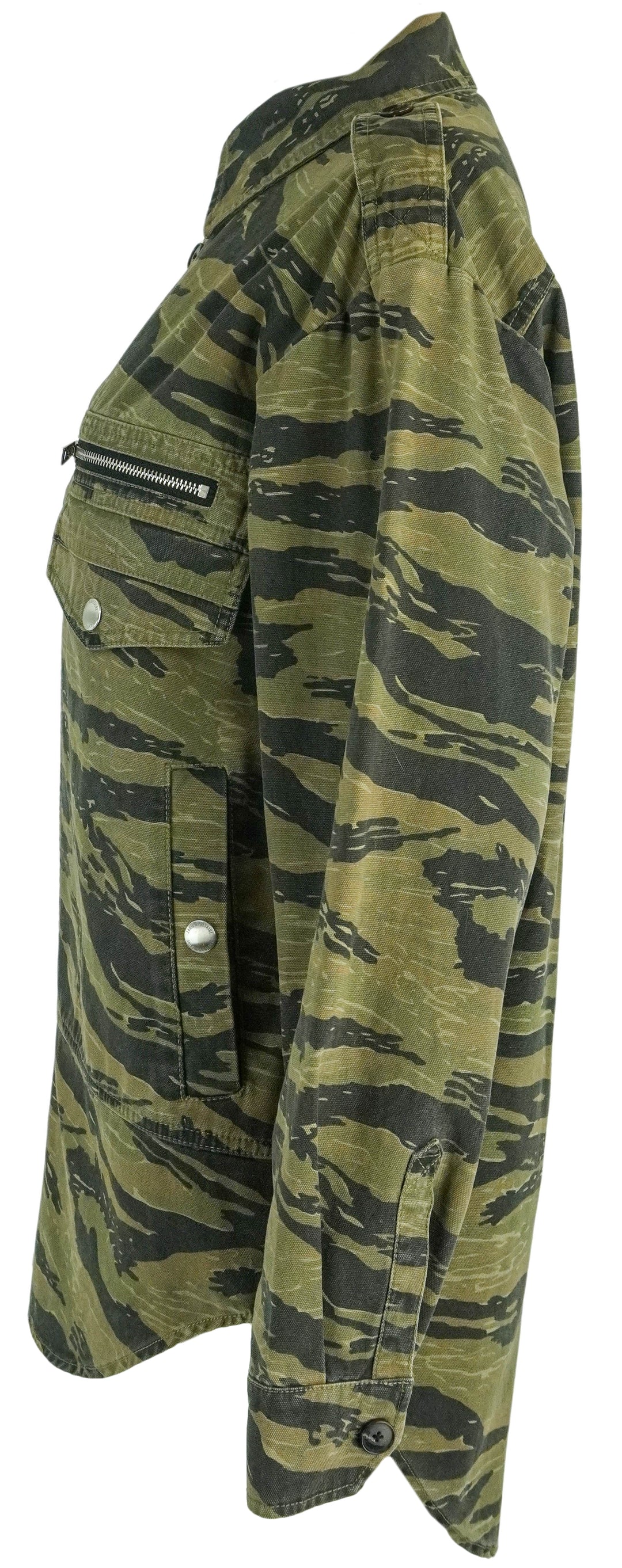 Zadig & Voltaire Troy Jacket in Camo - Discounts on Zadig & Voltaire at UAL