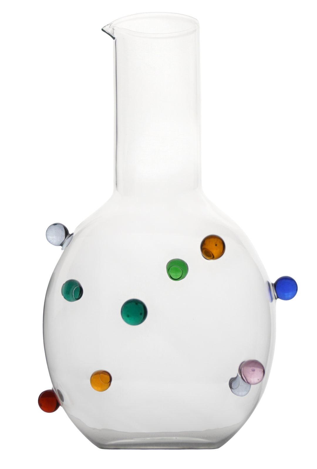 Maison Balzac Pomponette Carafe in Clear/Multi - Discounts on Maison Balzac at UAL
