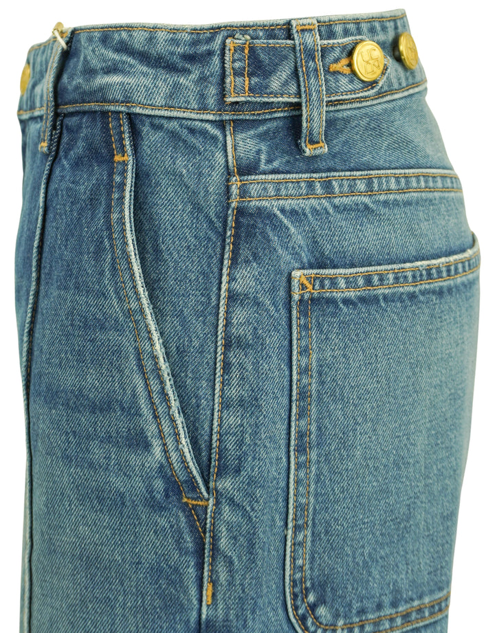 Ulla Johnson Asher Jeans in Danube