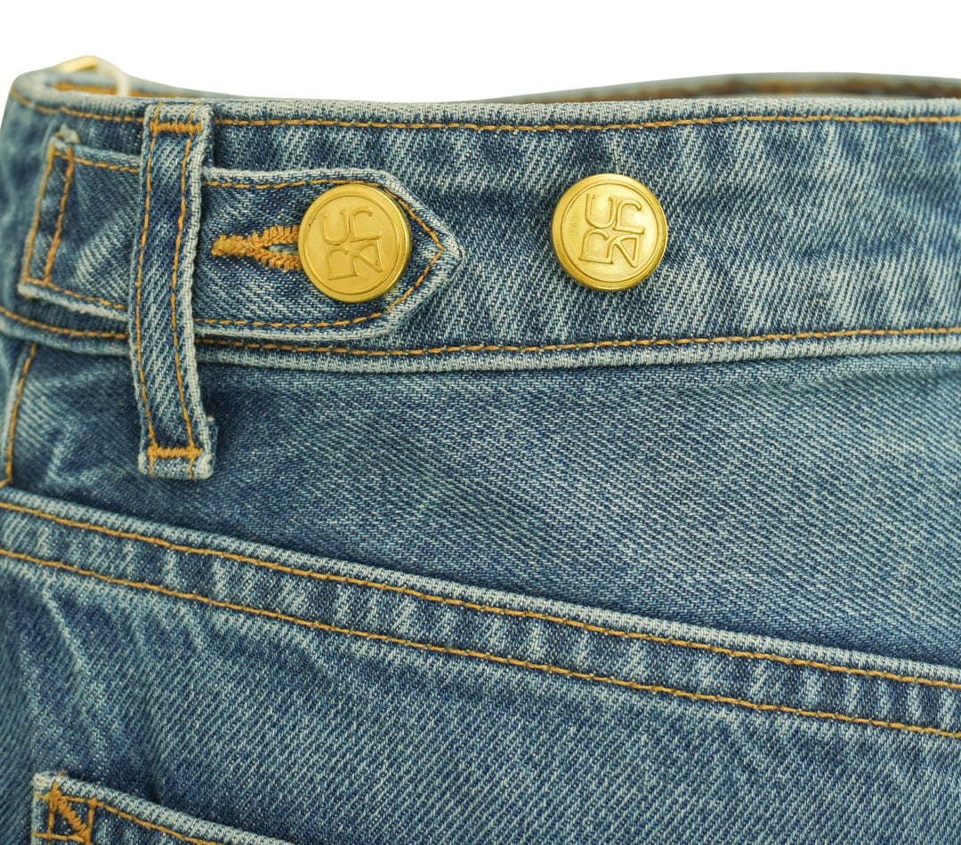 Ulla Johnson Asher Jeans in Danube