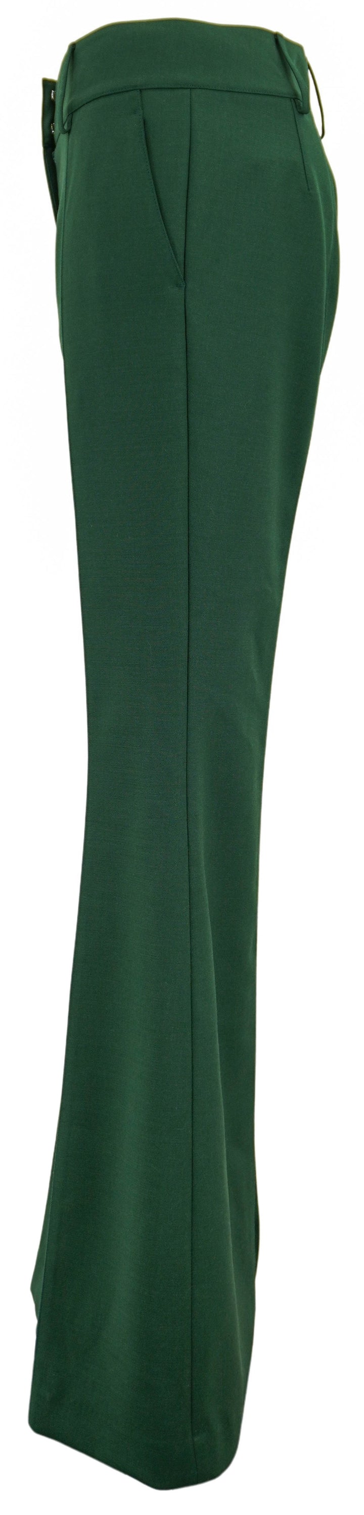 Gabriela Hearst Rhein Pants in Emerald Green