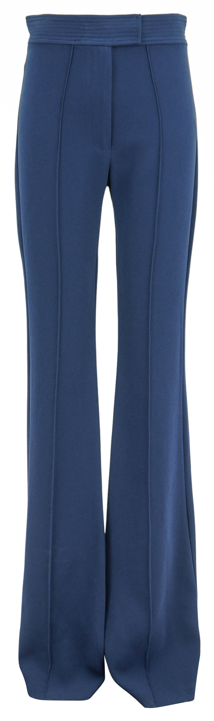 Alex Perry Straight Leg Trousers in Navy Blue