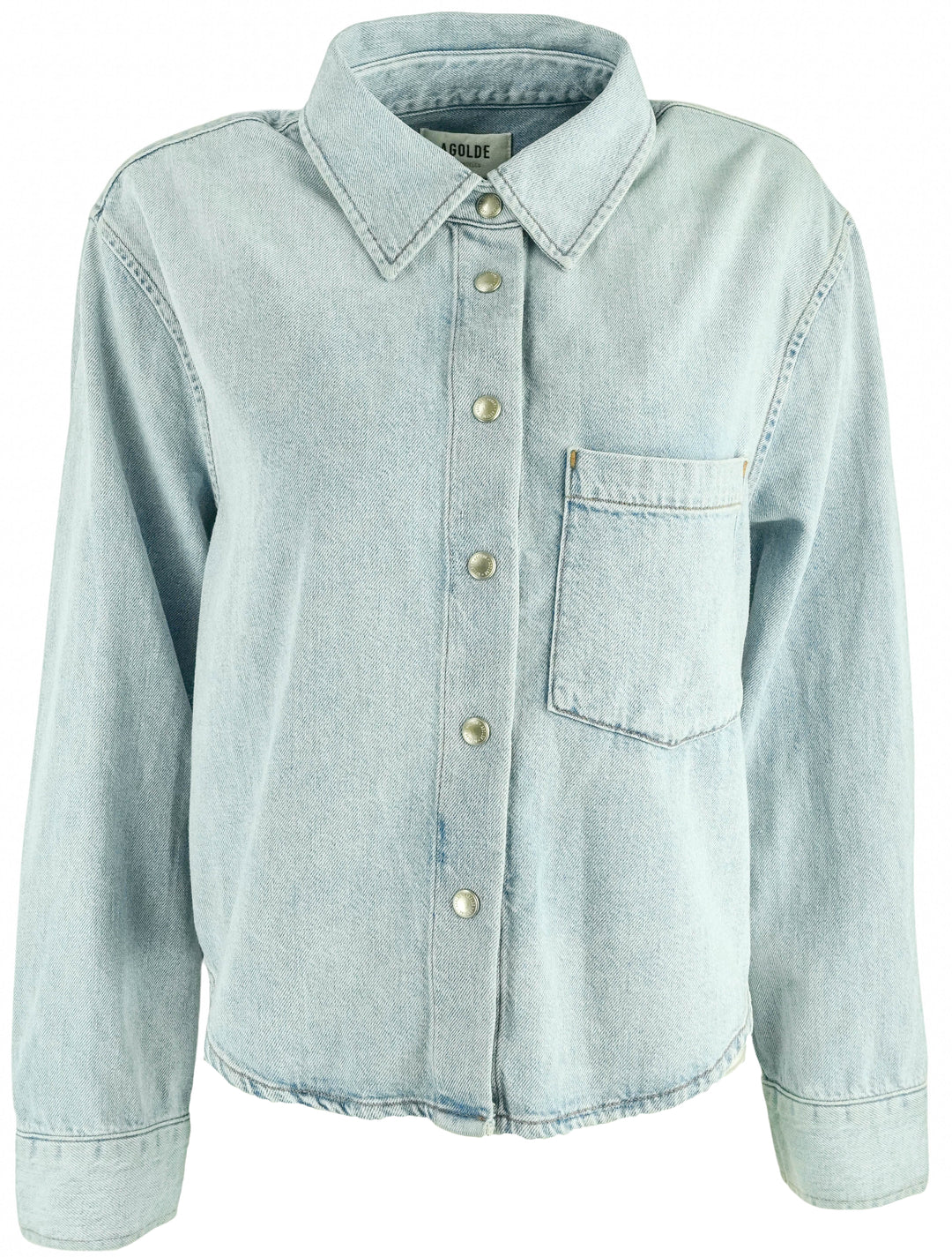 Agolde Dagmar Shirt in Past - Discounts on AGOLDE at UAL