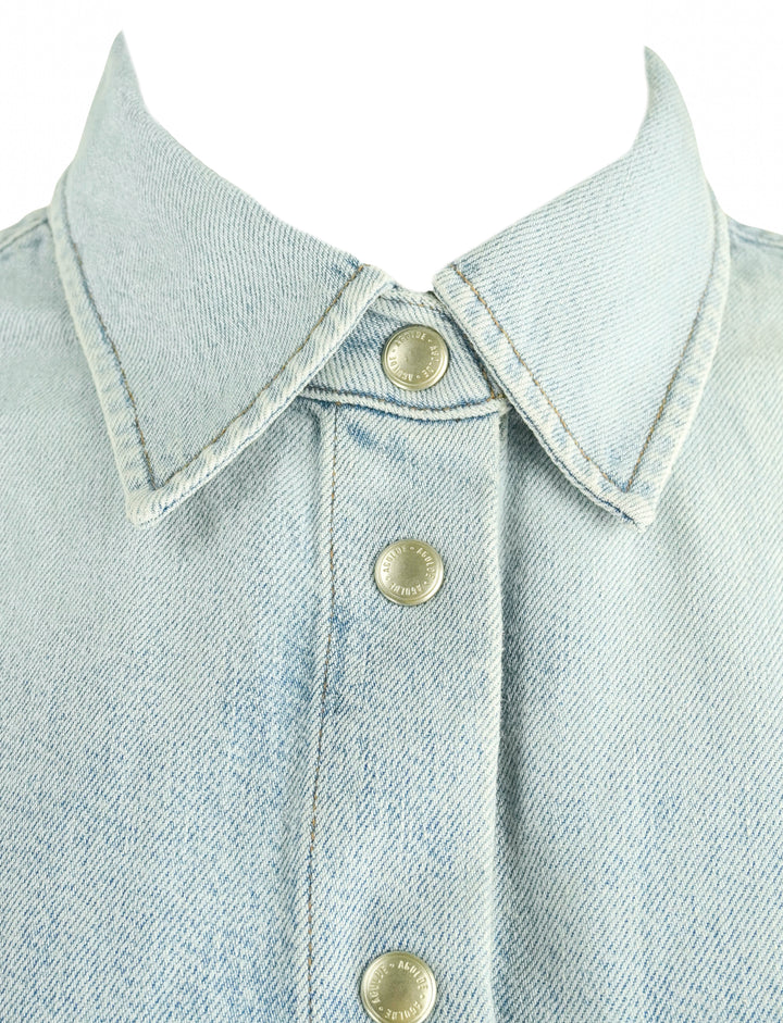 Agolde Dagmar Shirt in Past - Discounts on AGOLDE at UAL
