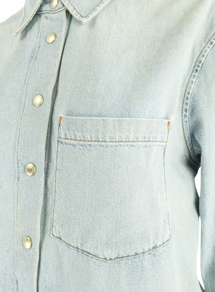 Agolde Dagmar Shirt in Past - Discounts on AGOLDE at UAL