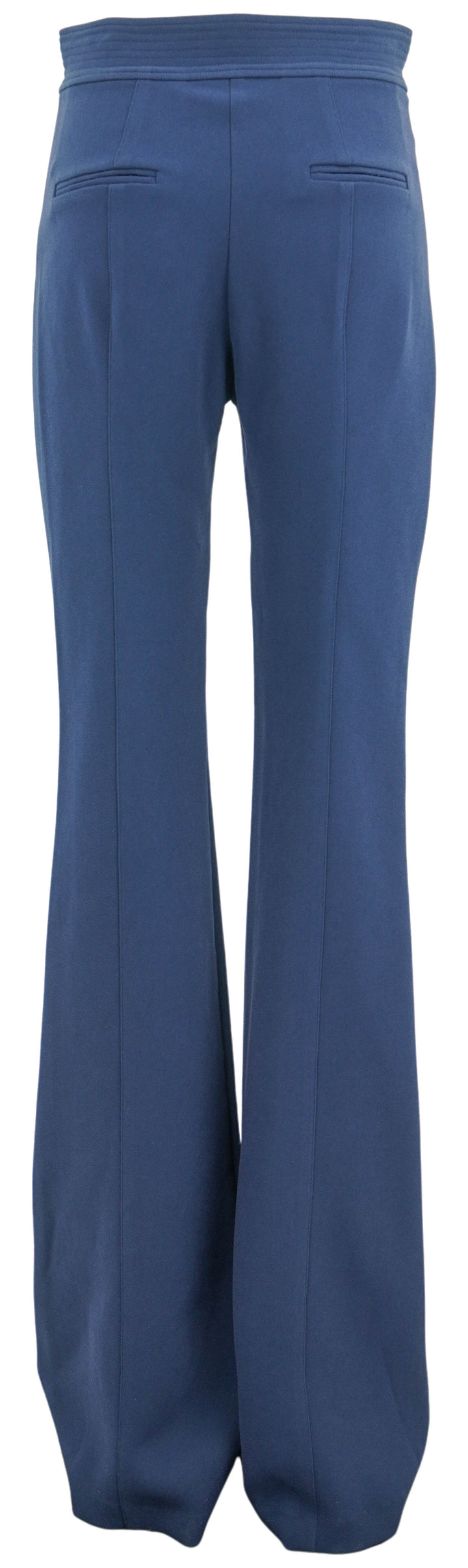Alex Perry Straight Leg Trousers in Navy Blue