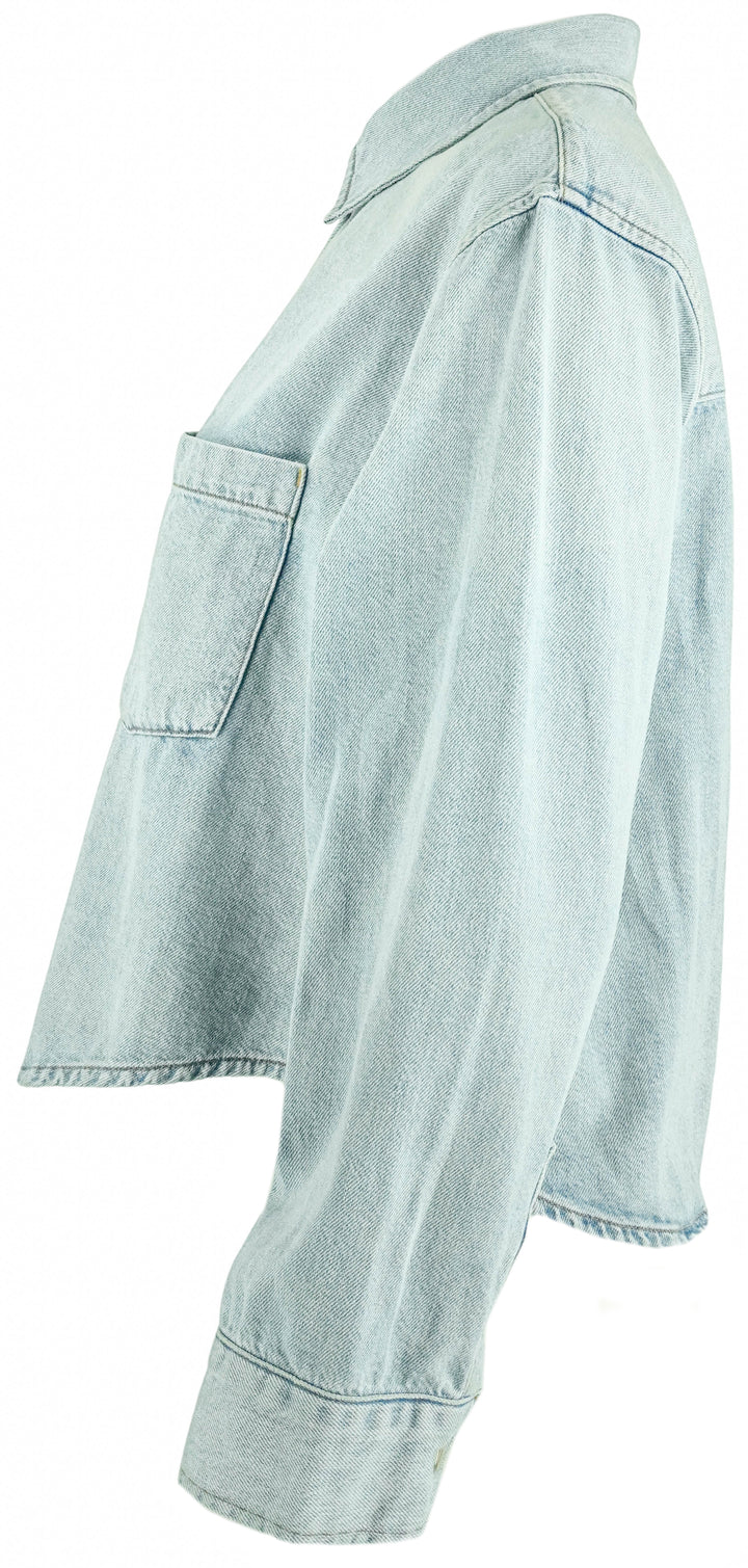 Agolde Dagmar Shirt in Past - Discounts on AGOLDE at UAL