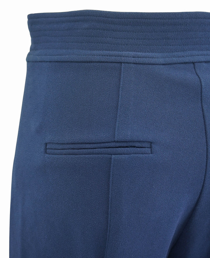 Alex Perry Straight Leg Trousers in Navy Blue