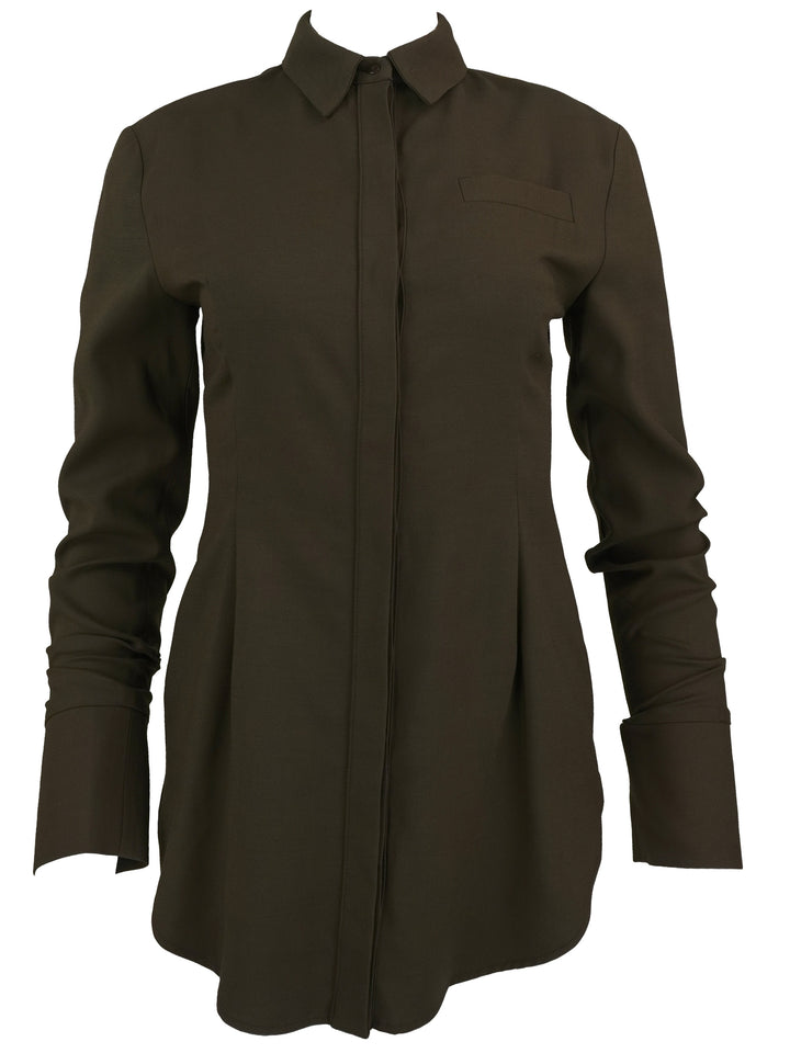 Tove Elvin Shirt in Chocolate - Discounts on Tove at UAL
