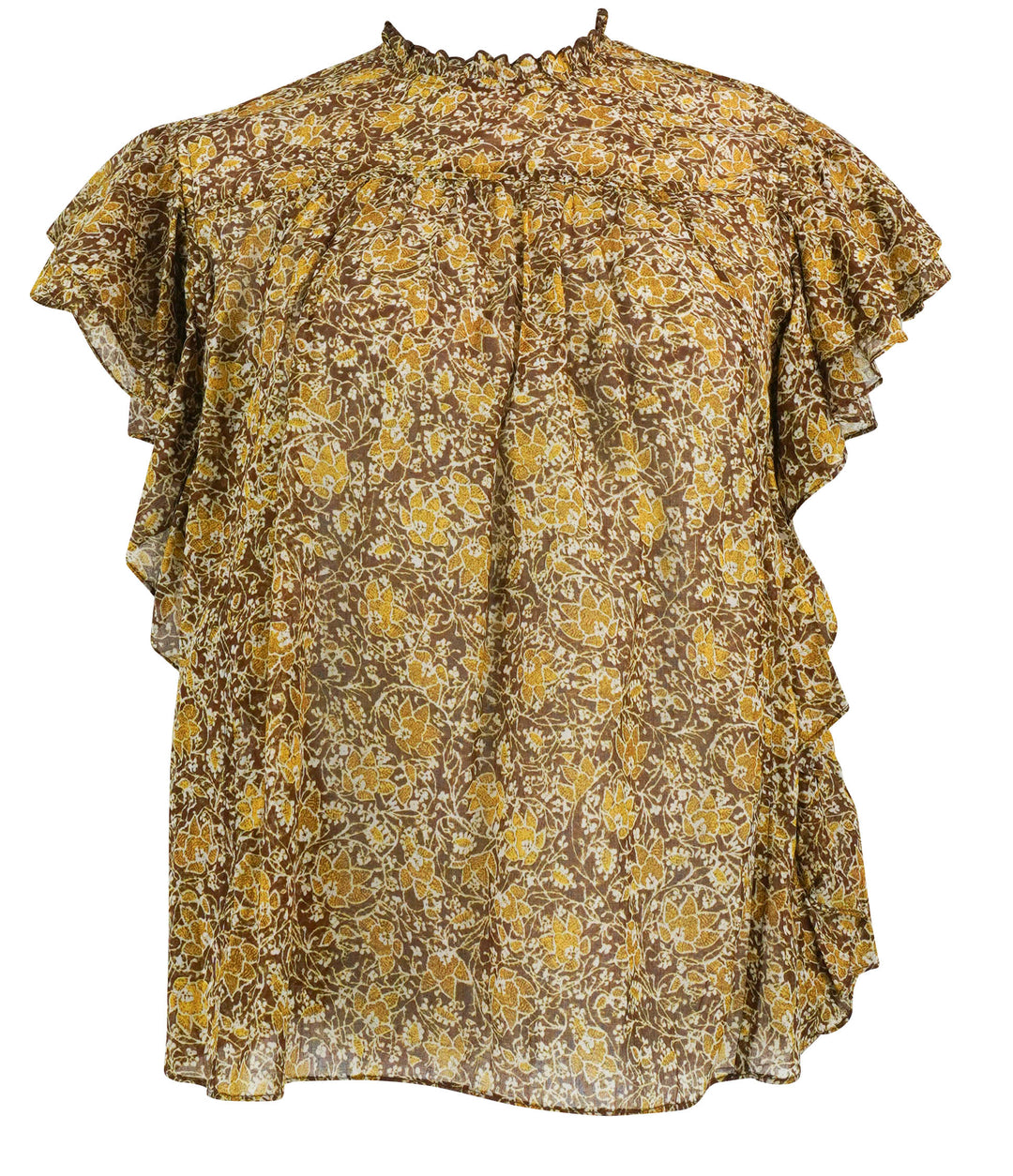 Isabel Marant Daliyane Top in Khaki - Discounts on Isabel Marant at UAL