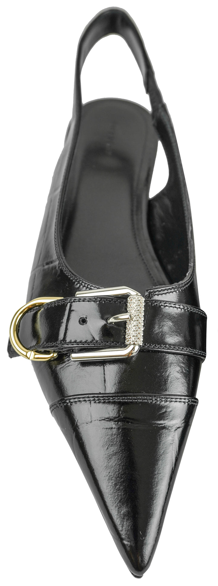 Givenchy Voyou Slingback Flats in Black - Discounts on Givenchy at UAL