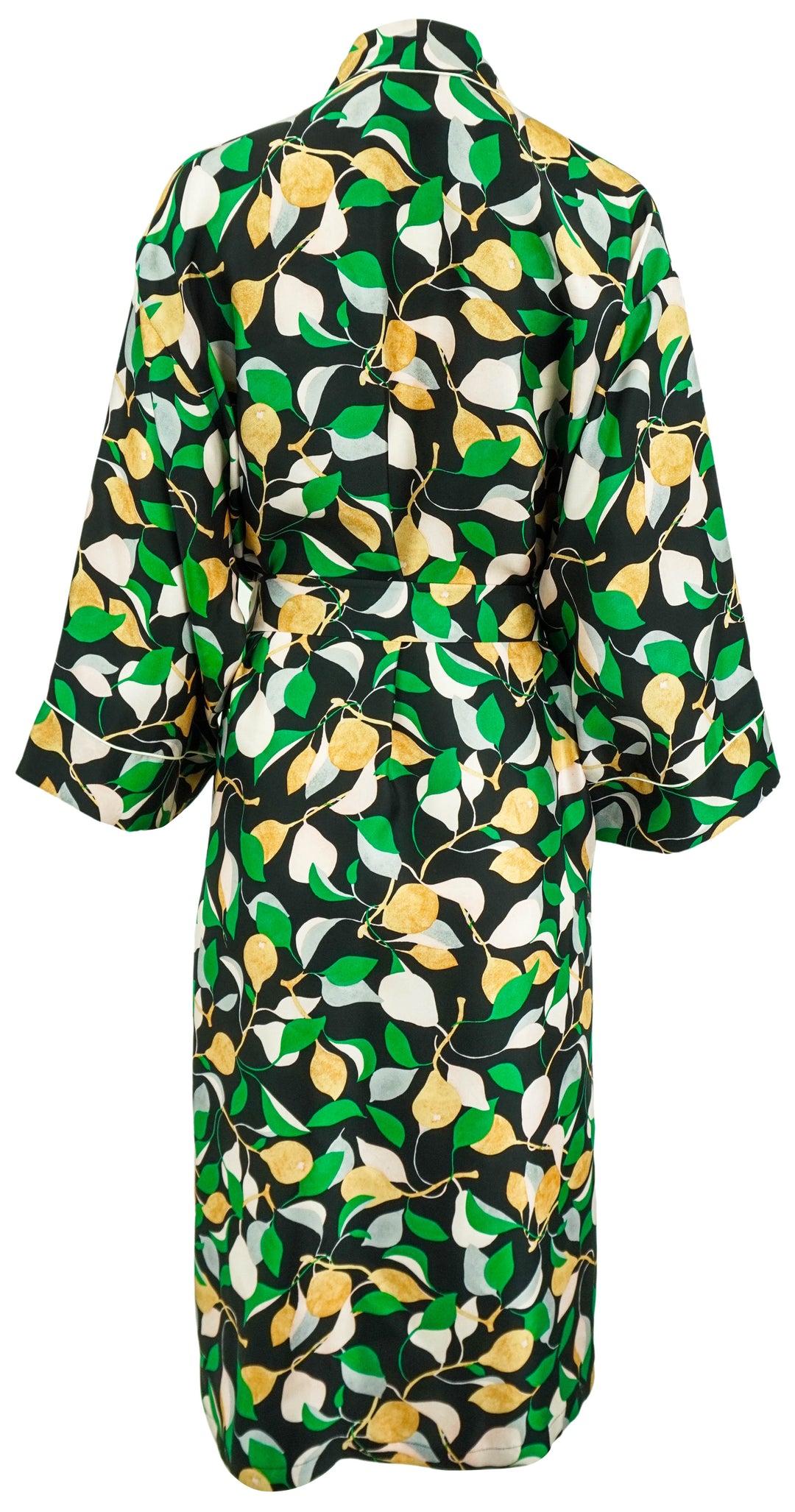 La DoubleJ. Silk Robe in Orchard - Discounts on La DoubleJ. at UAL