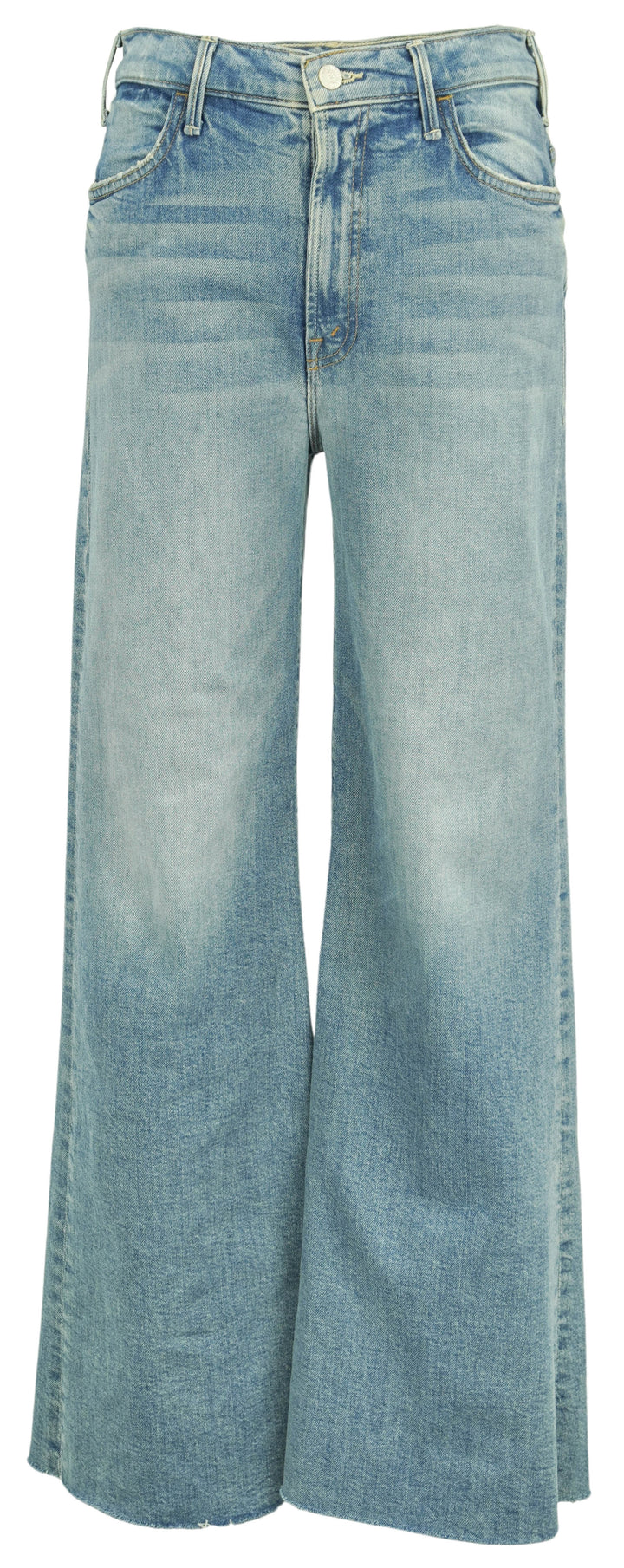Mother The Hustler Roller Fray Jeans in I Confess