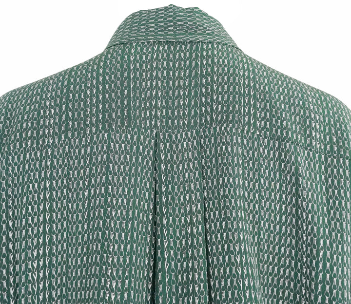 Victoria Beckham Pyjama Shirt in Green - Discounts on Victoria Beckham at UAL
