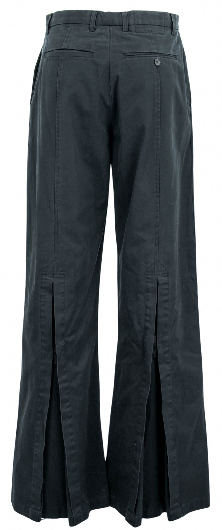 R13 Trench Trousers in Black