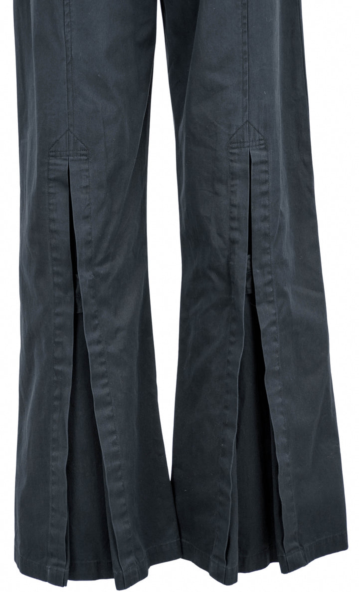 R13 Trench Trousers in Black