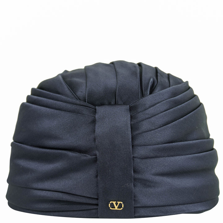 Valentino Turban Hat in Gloom