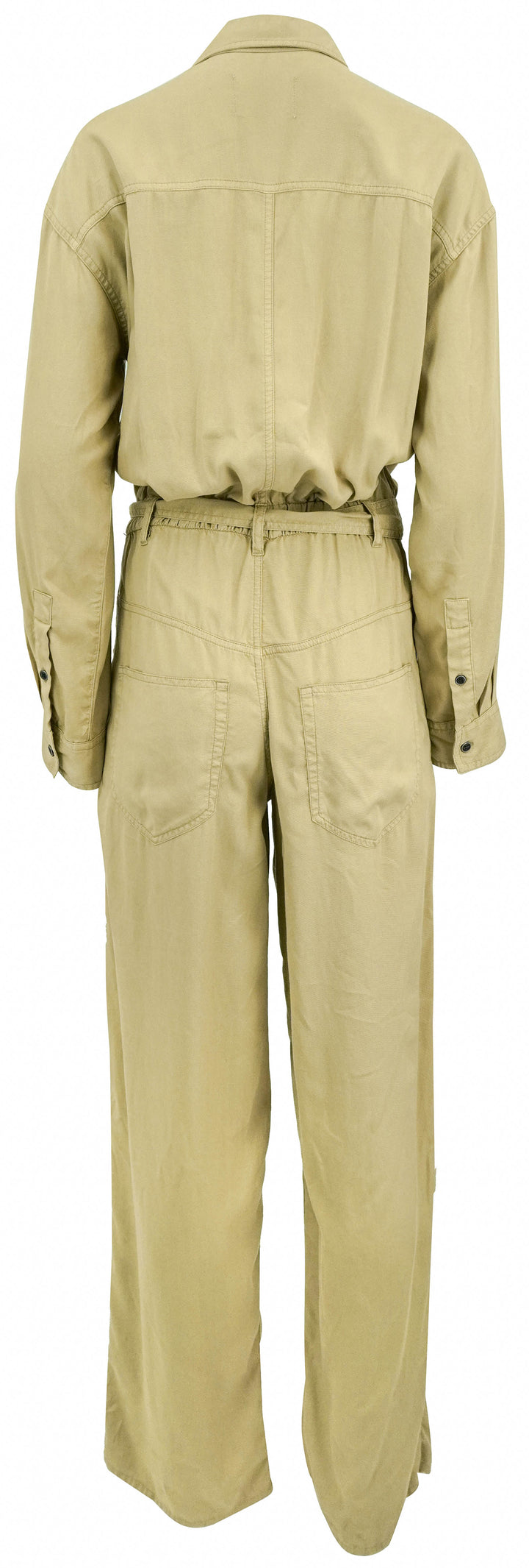 Isabel Marant Etoile Paige Jumpsuit in Light Khaki - Discounts on Isabel Marant at UAL