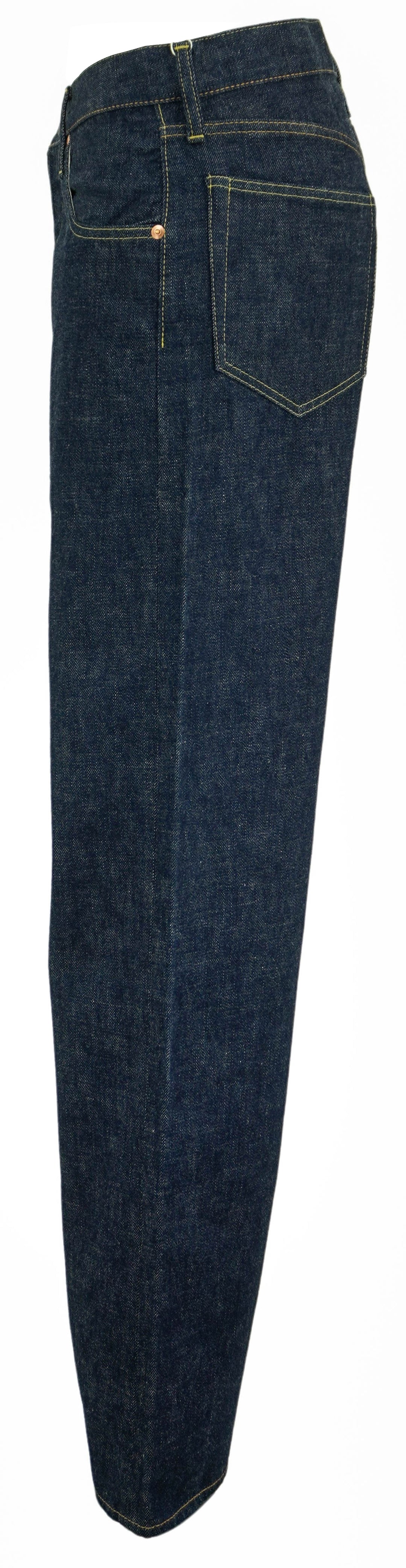 Chimala Wide Leg Jeans in Dark Wash Denim