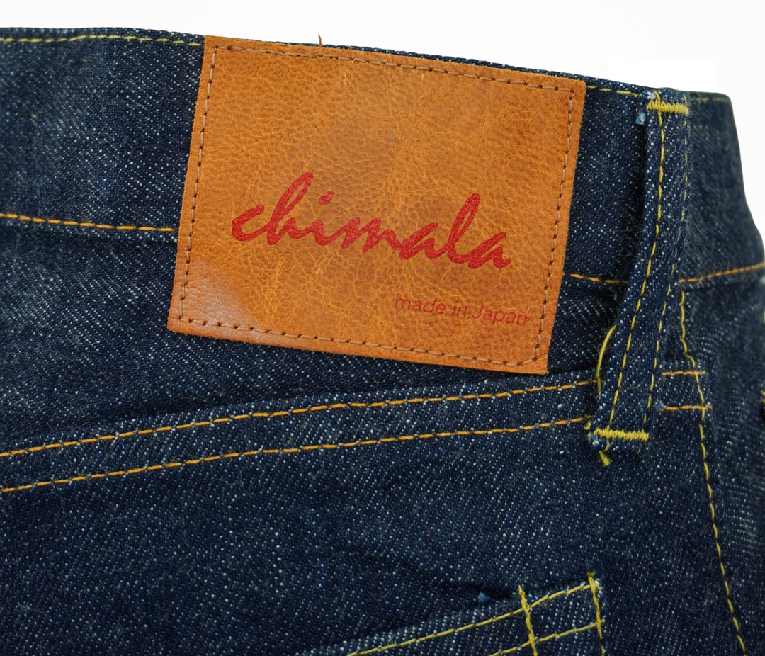Chimala Wide Leg Jeans in Dark Wash Denim