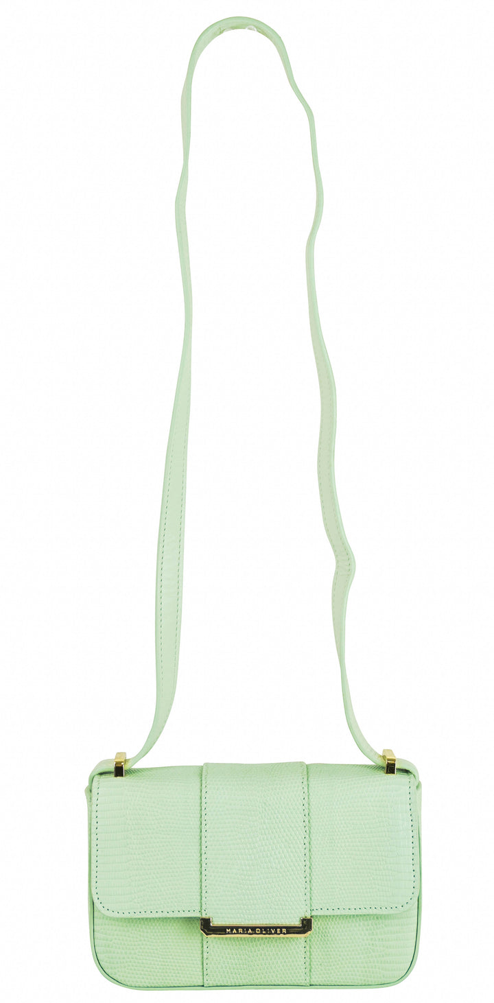 Maria Oliver Nadine Crossbody Bag in Mint Green