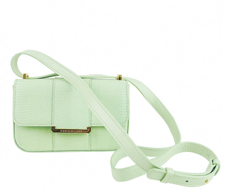 Maria Oliver Nadine Crossbody Bag in Mint Green