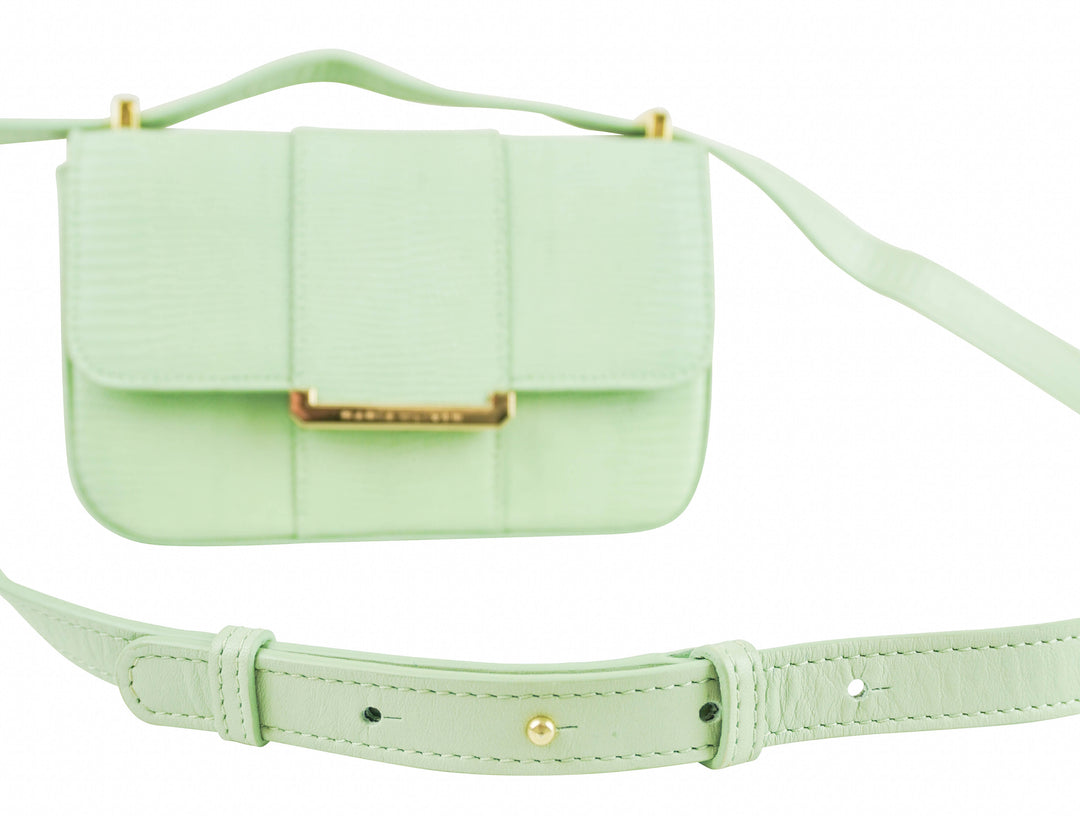 Maria Oliver Nadine Crossbody Bag in Mint Green