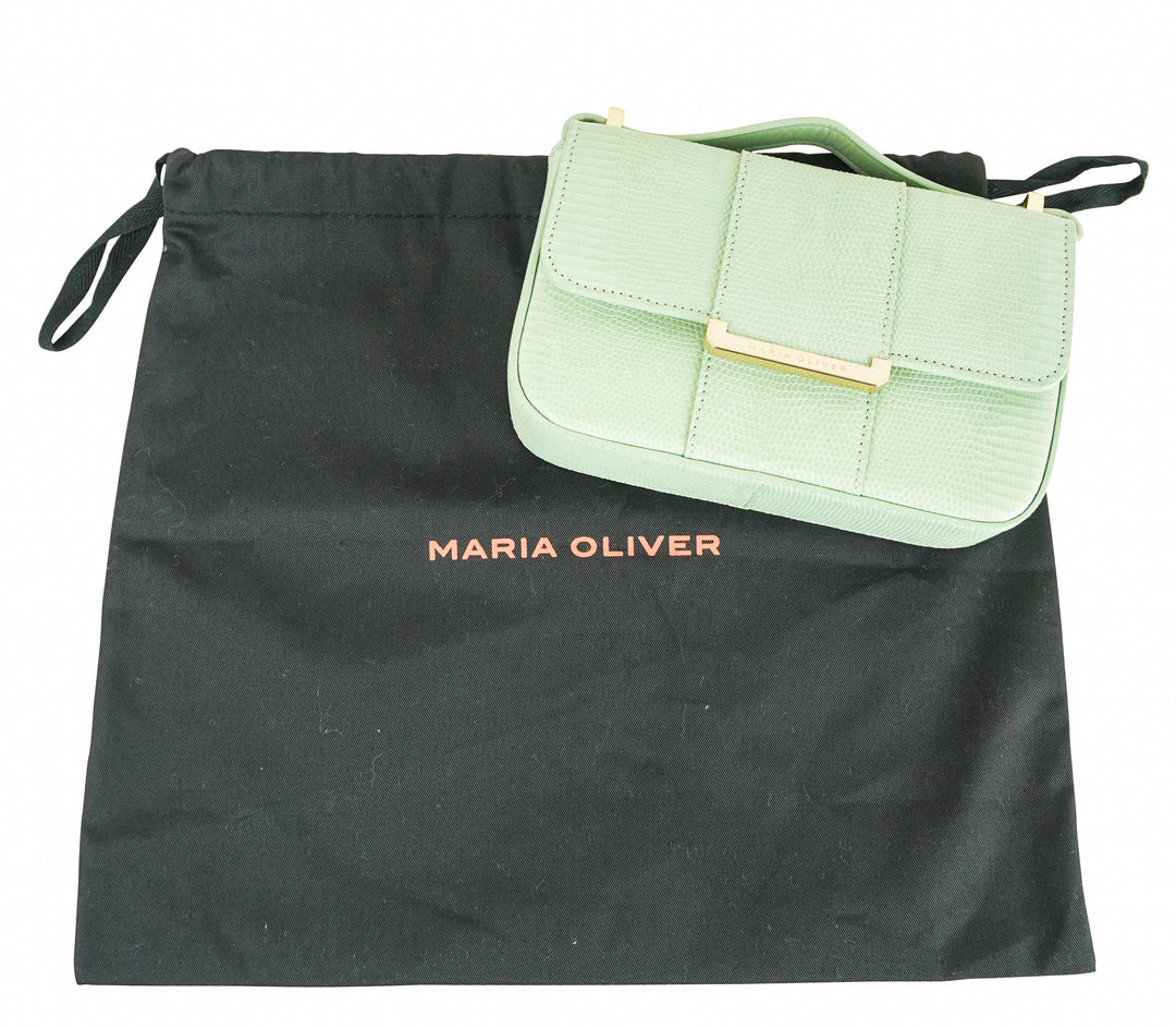 Maria Oliver Nadine Crossbody Bag in Mint Green