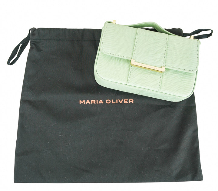 Maria Oliver Nadine Crossbody Bag in Mint Green