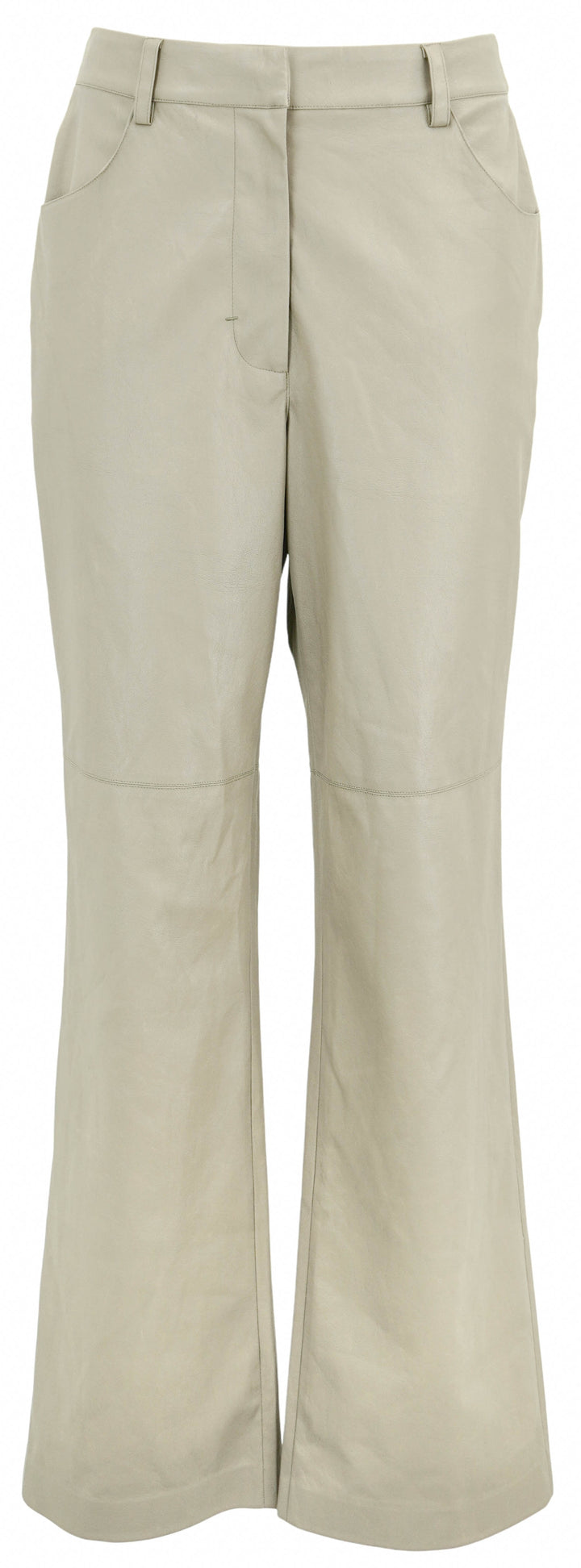 Brochu Walker Lara Vegan Leather Pants in Brume