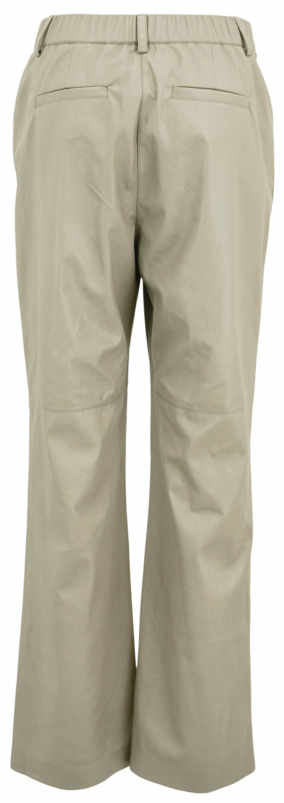 Brochu Walker Lara Vegan Leather Pants in Brume