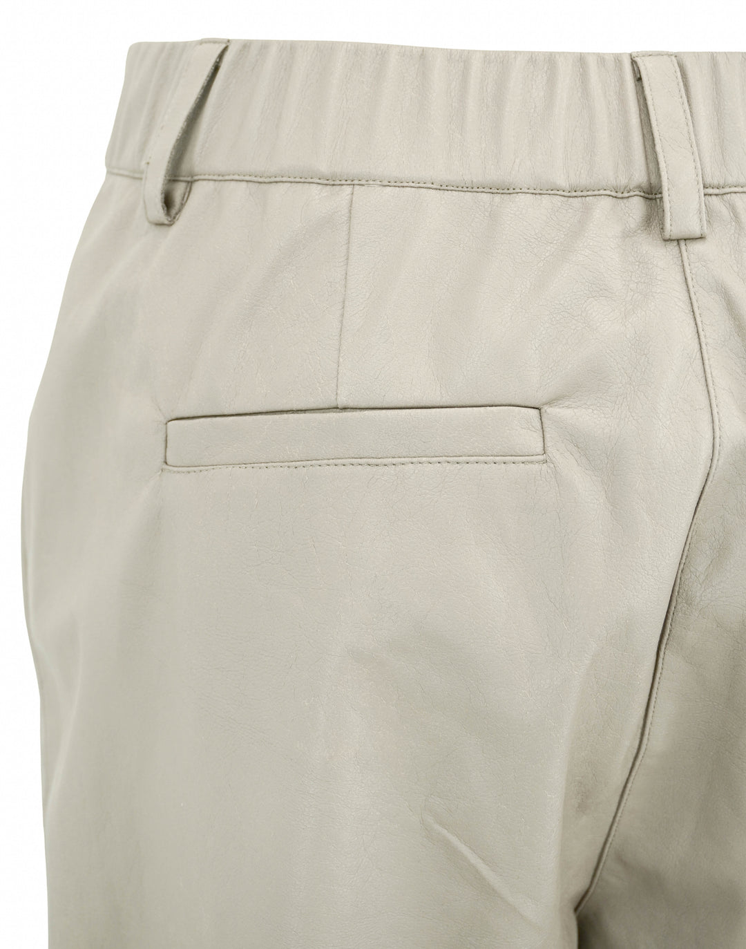 Brochu Walker Lara Vegan Leather Pants in Brume