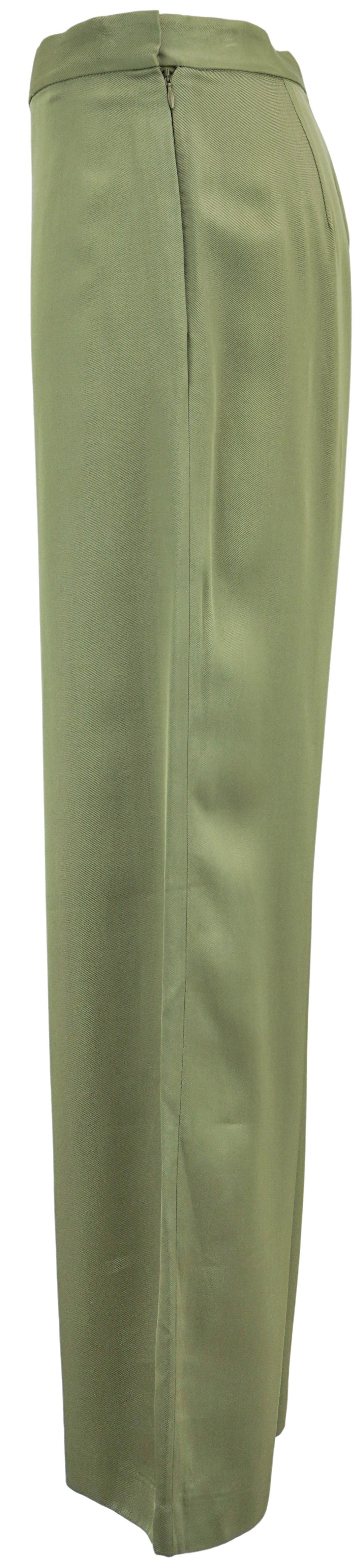 6397 Wide Leg Pants in Sage Green