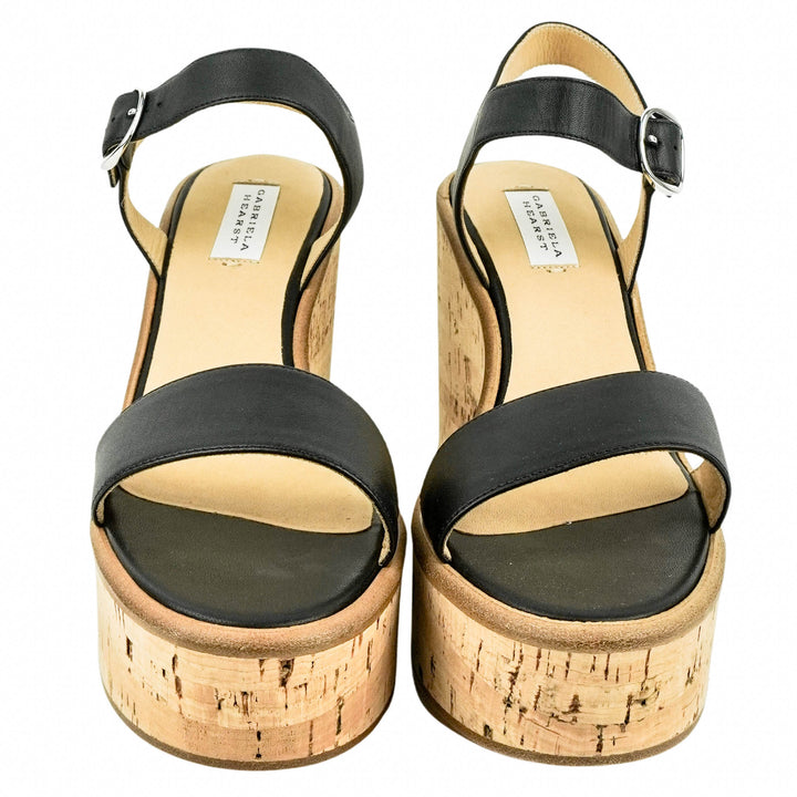 Gabriela Hearst Sardis Sandal in Black - Discounts on Gabriela Hearst at UAL