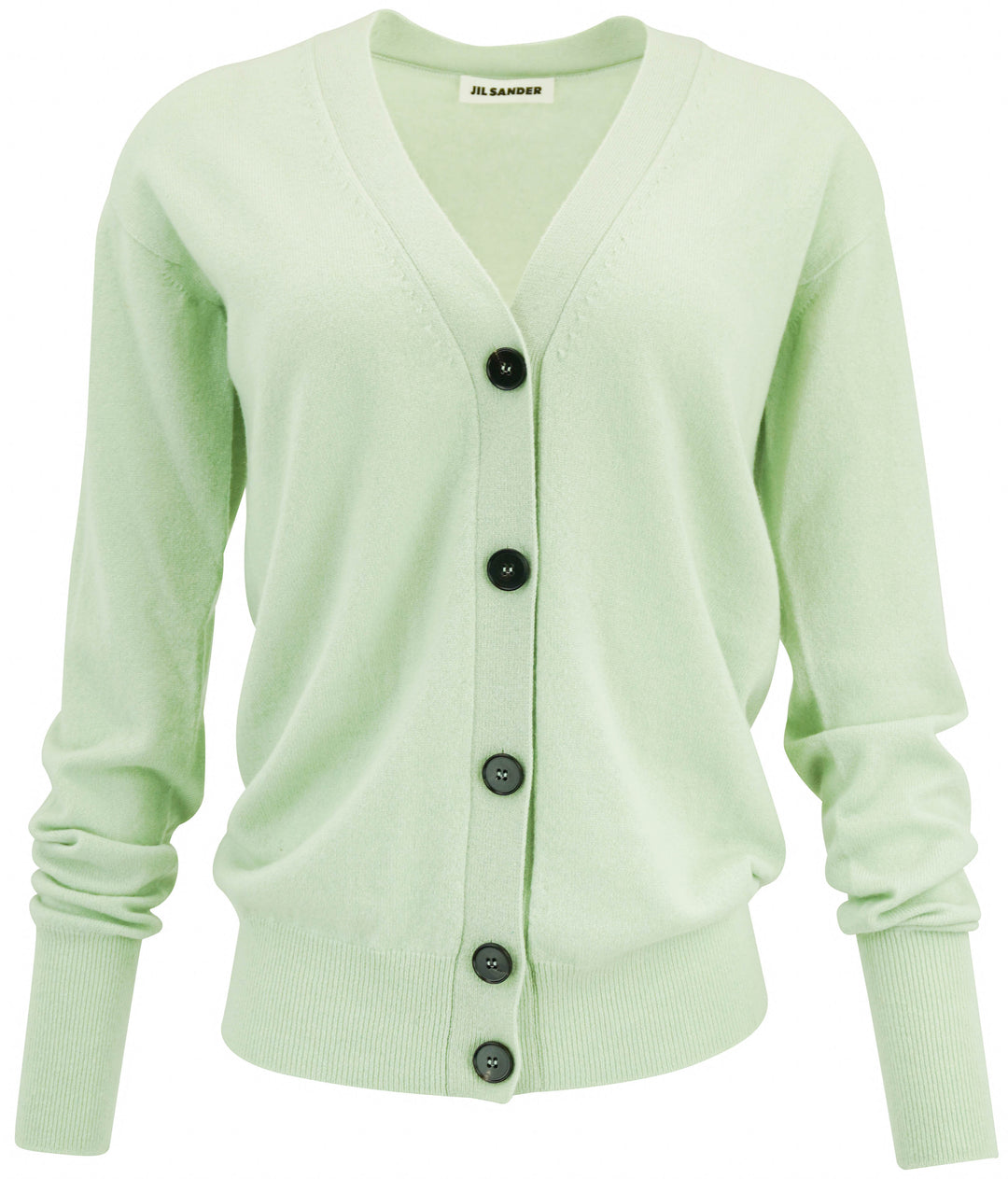 Jil Sander Cashmere Cardigan in Iceberg Green - Discounts on Jil Sander at UAL
