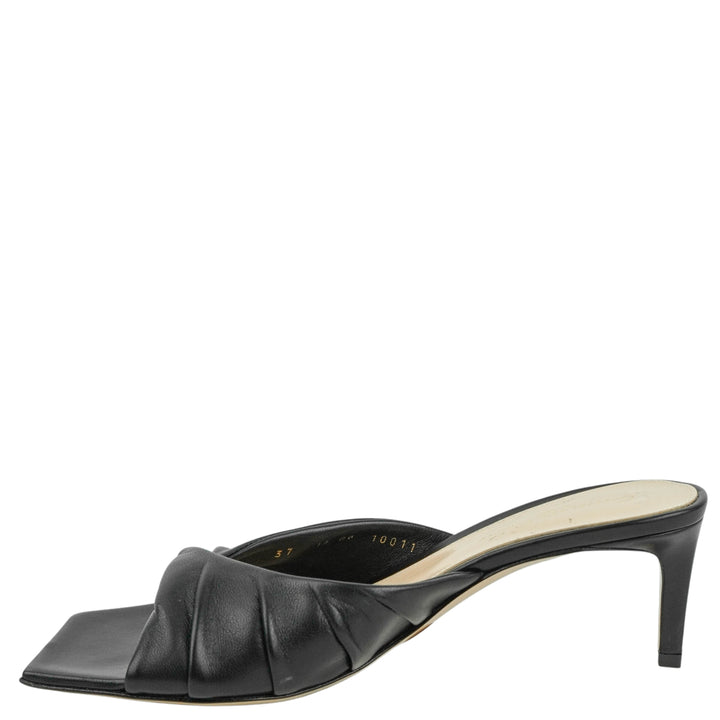 Gianvito Rossi Selene Mules in Black - Discounts on Gianvito Rossi at UAL