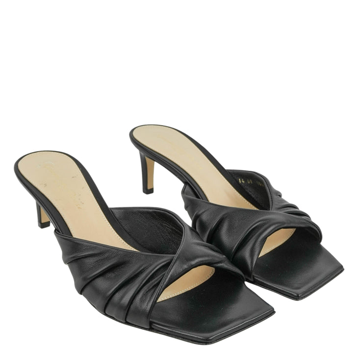 Gianvito Rossi Selene Mules in Black - Discounts on Gianvito Rossi at UAL