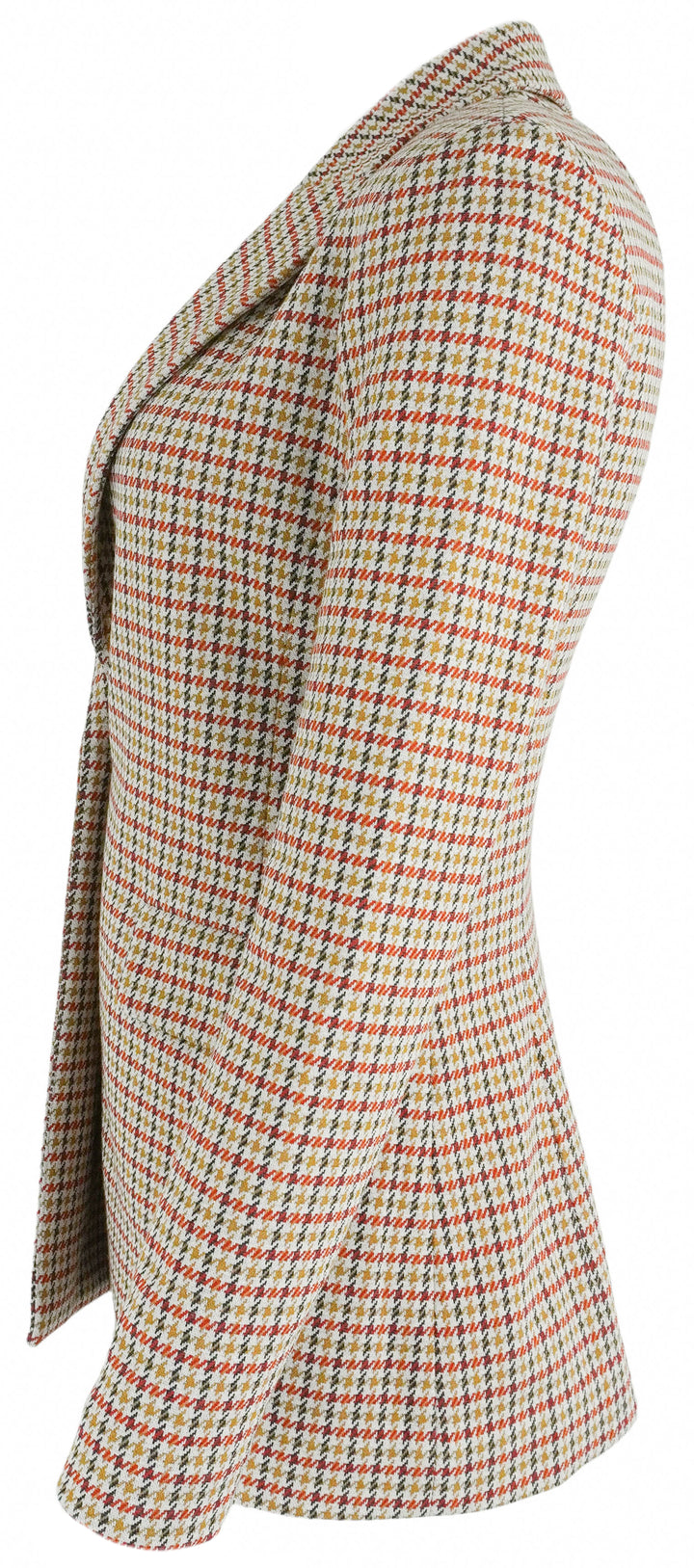 Rosetta Getty Houndstooth Blazer in Multi - Discounts on Rosetta Getty at UAL