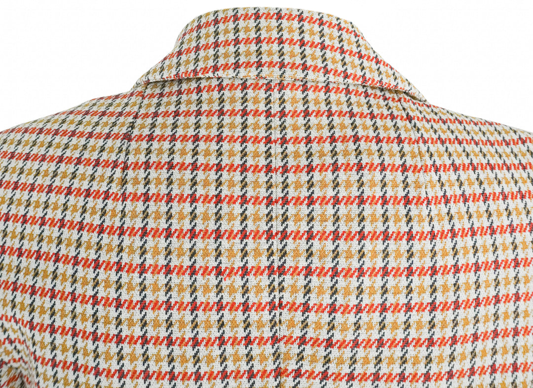 Rosetta Getty Houndstooth Blazer in Multi - Discounts on Rosetta Getty at UAL