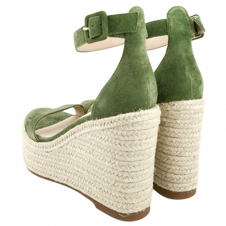 L'agence Avice Wedge Heel in Clover - Discounts on L'AGENCE at UAL