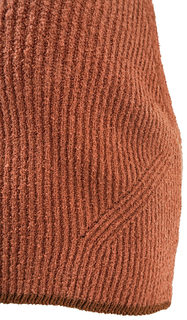 Rag & Bone Soleil Kit Top in Terracotta - Discounts on Rag & Bone at UAL